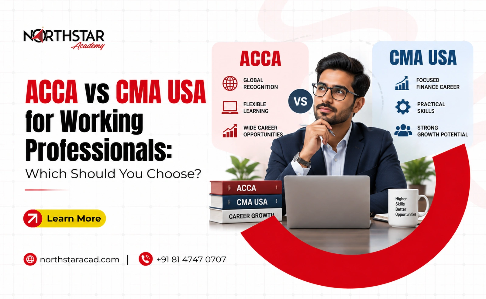 ACCA vs CMA USA for Working Professionals : Which Qualification Should You Choose ?